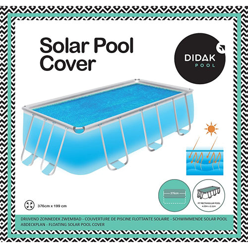 Solar cover noppenfolie steel pro rechthoek 4 m - 400 x 211 cm
