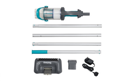 Bestway® AquaGrip™ Handmatige Oplaadbare Zwembadstofzuiger