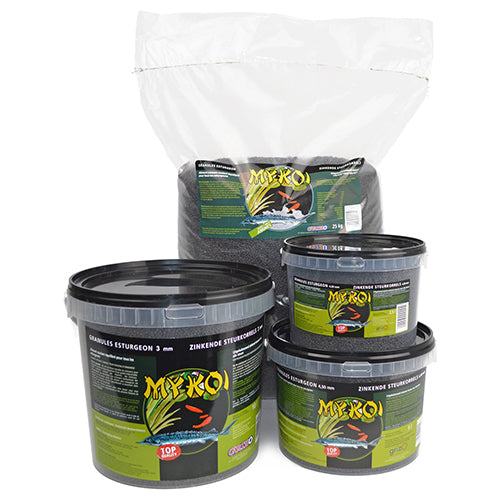 Steurvoer zwart Mykoi - 3 mm - 2,5 - 5 - 10 liter