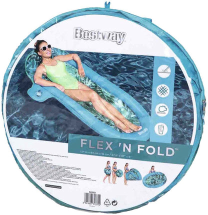 Bestway flex 'n fold luxe lounge luchtmatras