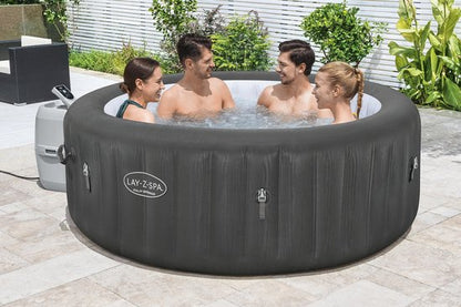 Lay-Z-Spa® Palm Springs AirJet™ grijs opblaasbare spa voor 4-6 Personen