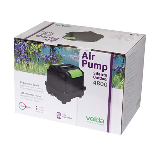Velda Silenta Outdoor Pro 4800 - Luchtpomp 4800 l/h - 65 Watt