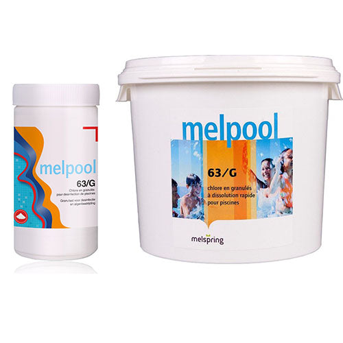 Melpool chloor shock 1 - 5 kg