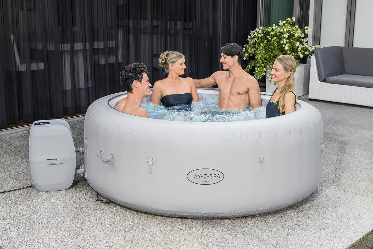 Bestway Lay-Z-Spa Paris luxe Airjet 6