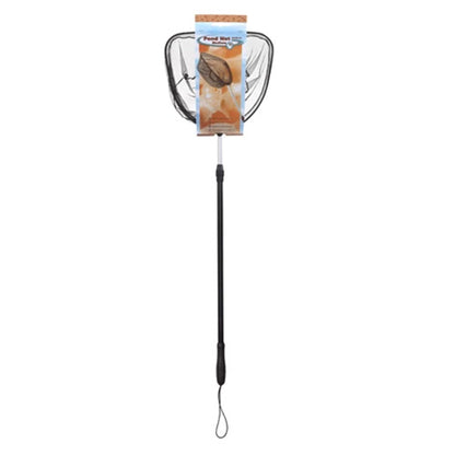 Velda Vijvertechniek Pond Net Medium  30x30 cm + Telescopische Steel 180 cm - Vijvernet - Schepnet