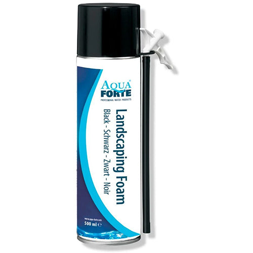 AquaForte PUR schuim Zwart Landscape foam 500ml - touch n foam replica