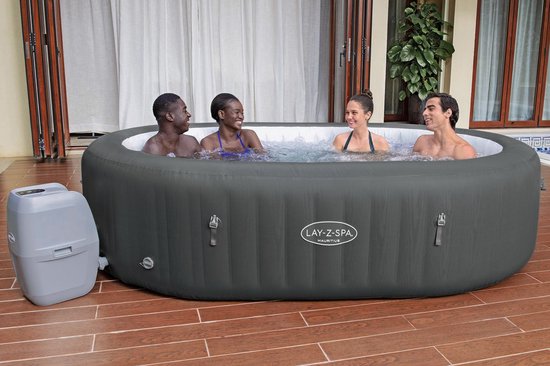 Lay-Z spa Mauritius SMART AirJet 7 grey - 270x180x71 cm - editie 2025