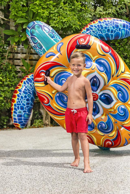 Bestway luchtmatras turtle ride-on