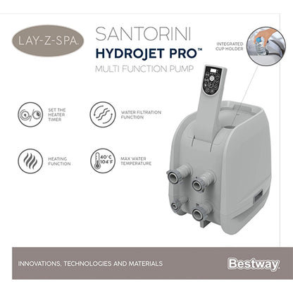 Lay-Z spa Santorini Hydrojet 216x80 cm - Bestway