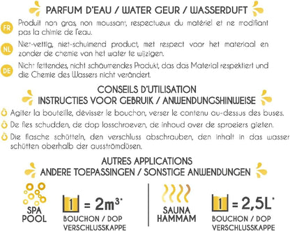 KIKAO - Parfum voor spa en zwembad – oranjebloesem – 250 ml