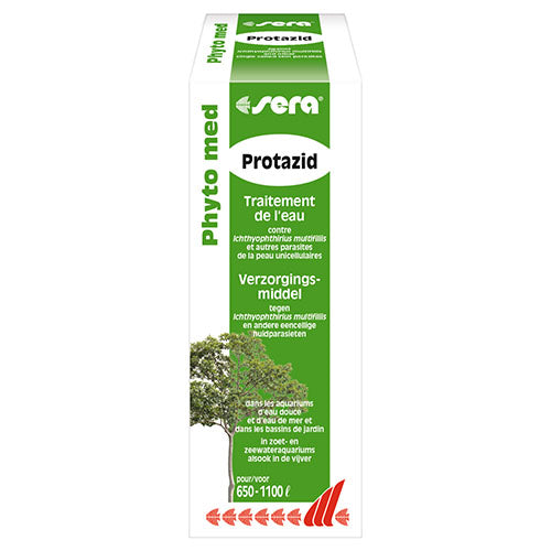 Sera Phyto med Protazid - witte stip - chilodonella