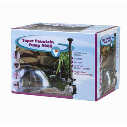 Velda Super Fountain Pump - Fontein Pomp - Verkrijgbaar in 400-800-1000-2000-3000-4000 l/h