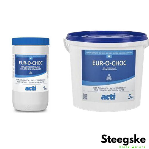 Acti chloor shock choc 1 - 5 kg