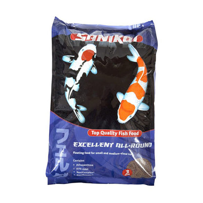Velda SaniKoi Excellent All-Round - Visvoer voor Excellente groei en kleur van koi en karperachtigen - Verkrijgbaar in 3 mm en 6 mm en 1 - 3 - 10 liter