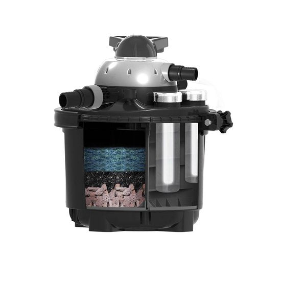 Clear Control 25 Set - met Uv 9 watt + pomp 5000