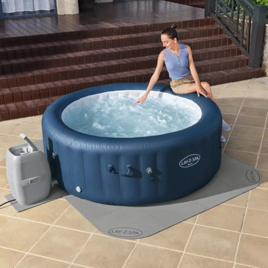 Lay-z spa ondervloer grijs 196 x 196 cm