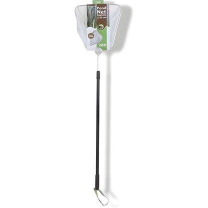 Vijver schepnet wit fijn vierkant 35 cm