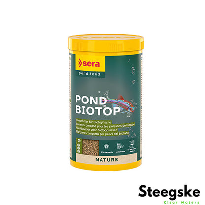 sera Pond Insect biotop Nature goudwinde en goudvissen voer - zinkend