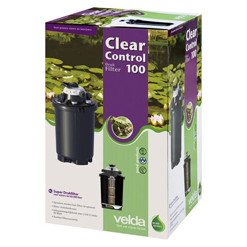 Velda Clear Control 100 - Drukfilter Voor Vijvers tot 60.000 liter