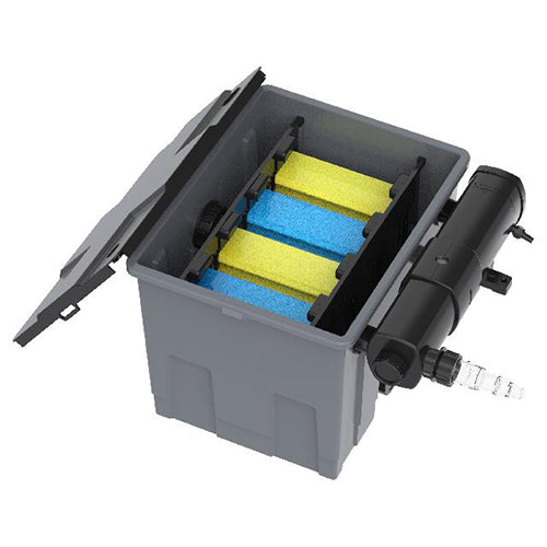 Heissner vijver doorloopfilter set 3300 ltr/u 18W UVC