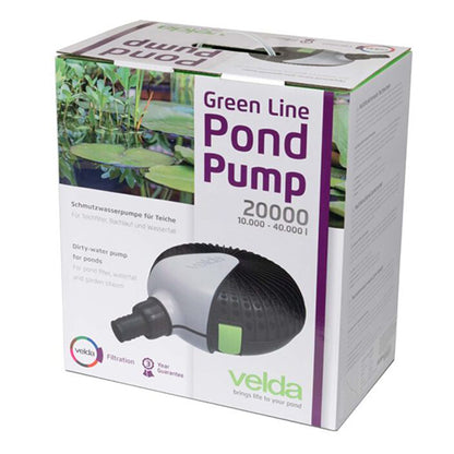Velda Green Line 20000 Pond Pump - Vijverpomp 16000 l/h - 200 Watt