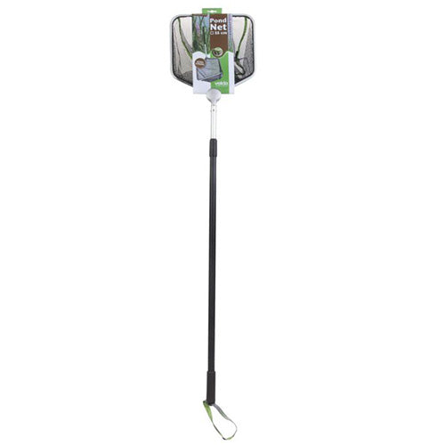 Velda Vijvernet/ Schepnet Vierkant 35 cm met Telescopische steel 180 cm