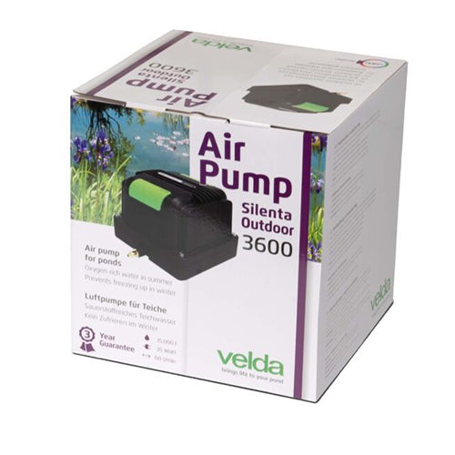 Velda Silenta Outdoor Pro 3600 - Luchtpomp 3600 l/h - 35 Watt