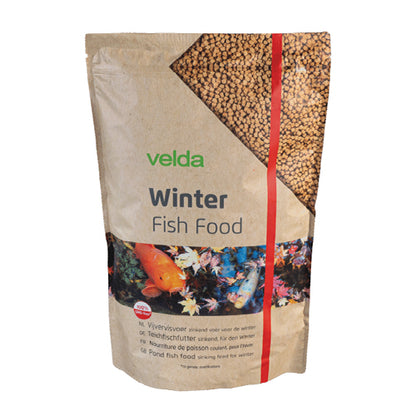 Velda Winter Fish Food - Zinkend Visvoer Voor de Winter - Verkrijgbaar in 1 - 3 liter