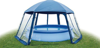 Zwembadoverkapping Poolhouse Type-I  433x500x250 cm