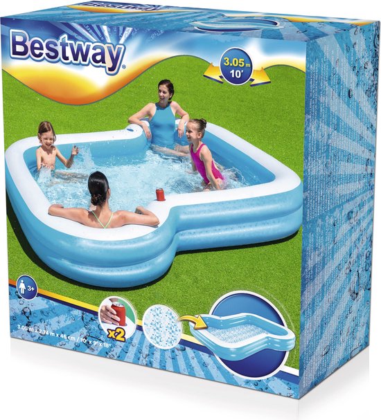 Bestway zwembad family pool 305 x 274 x 46 cm