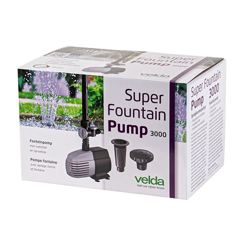 Velda Super Fountain Pump - Fontein Pomp - Verkrijgbaar in 400-800-1000-2000-3000-4000 l/h