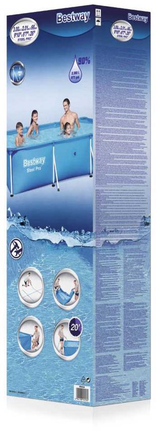 Bestway frame pool 3 m x 2 m x 66 cm