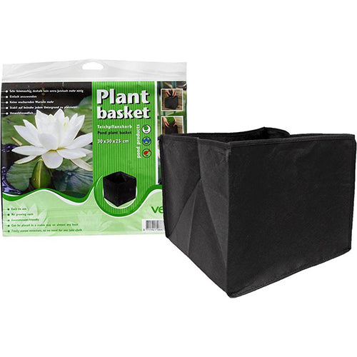 Velda plantmand basket zwart